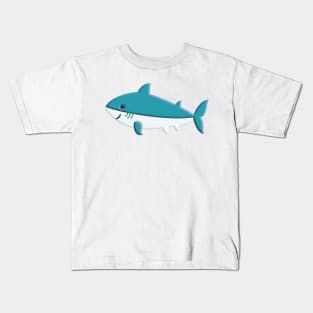 Cute Great White Shark Week Kids T-Shirt